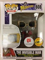 608 Clear Invisible Man Monsters Funko pop